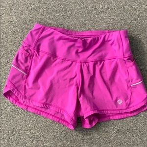 Athleta running shorts